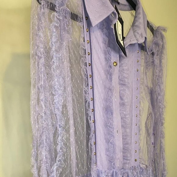 ELISABETTA FRANCHI Dress In Pizzo Ricamato - Picture 4 of 9